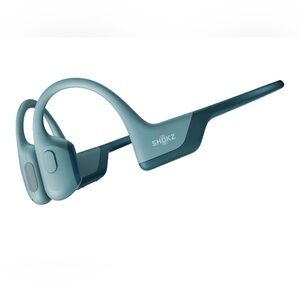 Shokz OpenRun Pro Over-Ear Bone Conduction Headphones in Blue